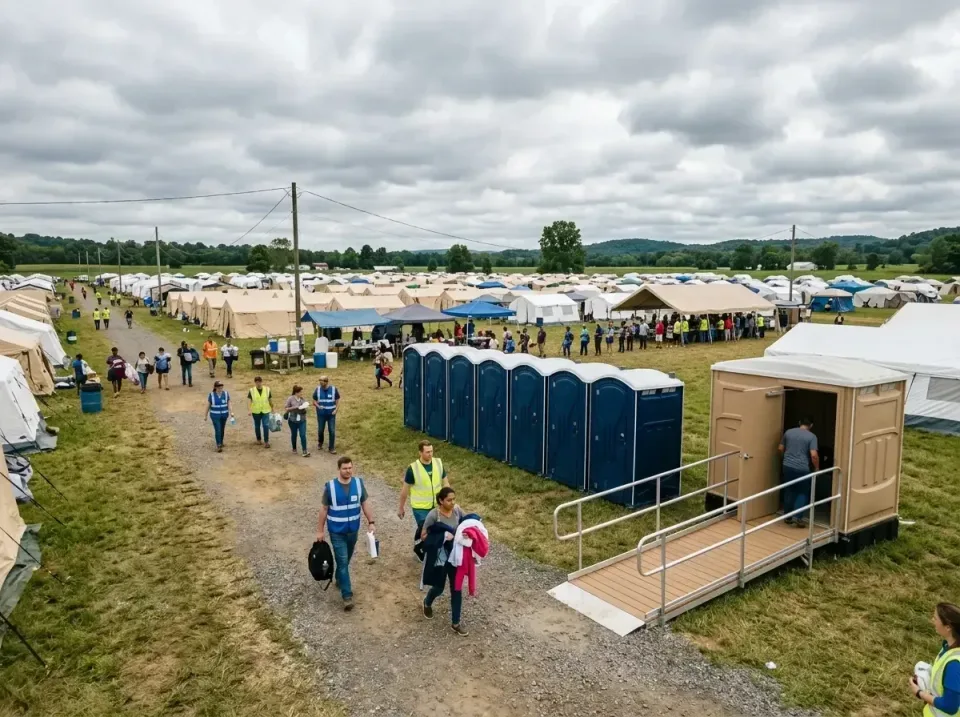 disaster-relief-camp-restrooms-010 — frequently asked questions, Dumpster & Portable Bathrooms Rental in Farmington, MN